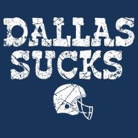 Dallas Sucks Helmet 7 Panel Mesh Trucker Snapback Hat