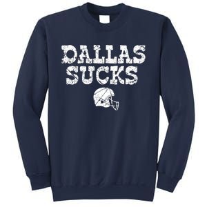 Dallas Sucks Helmet Sweatshirt