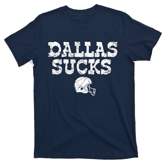 Dallas Sucks Helmet T-Shirt