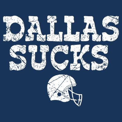 Dallas Sucks Helmet T-Shirt