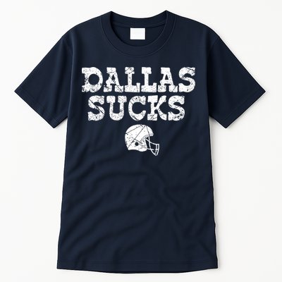 Dallas Sucks Helmet Tall T-Shirt
