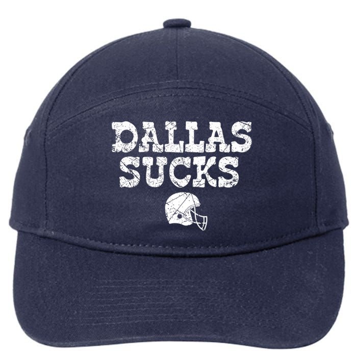 Dallas Sucks Helmet 7-Panel Snapback Hat