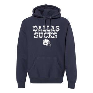 Dallas Sucks Helmet Premium Hoodie