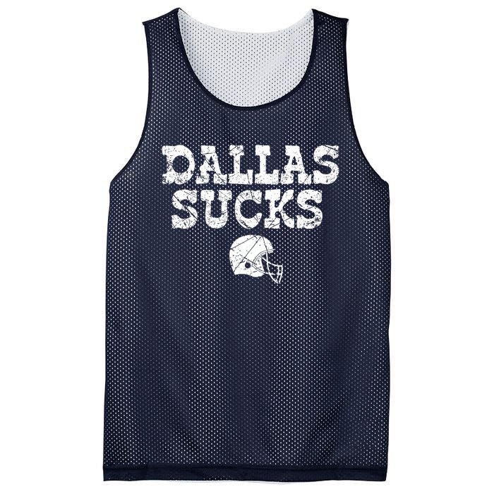 Dallas Sucks Helmet Mesh Reversible Basketball Jersey Tank