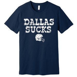 Dallas Sucks Helmet Premium T-Shirt