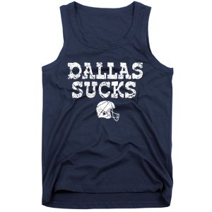 Dallas Sucks Helmet Tank Top