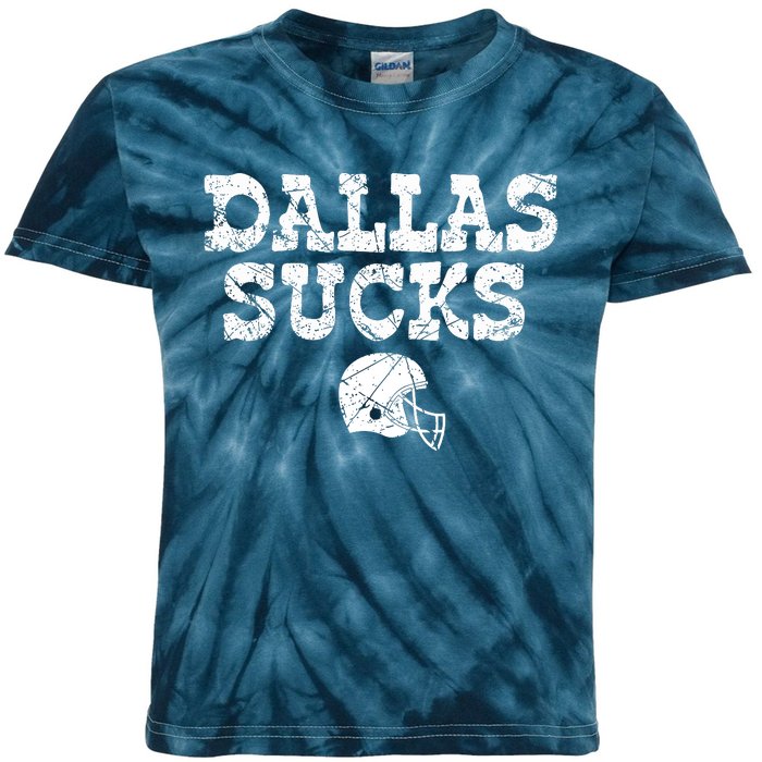 Dallas Sucks Helmet Kids Tie-Dye T-Shirt