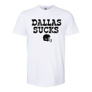 Dallas Sucks Helmet Softstyle CVC T-Shirt