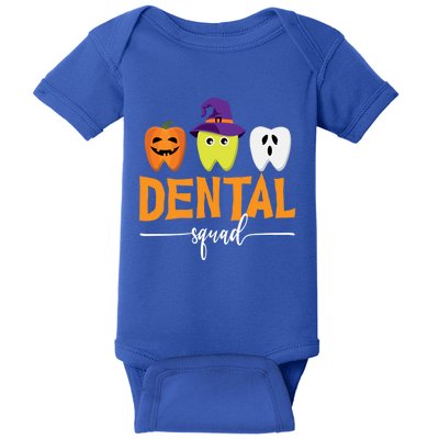 Dental Squad Halloween Pumpkin Ghost Witch Tooth Doctor Meaningful Gift Baby Bodysuit