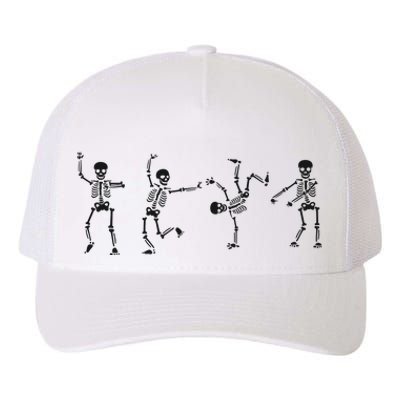 Dancing Skeleton Halloween Party Yupoong Adult 5-Panel Trucker Hat