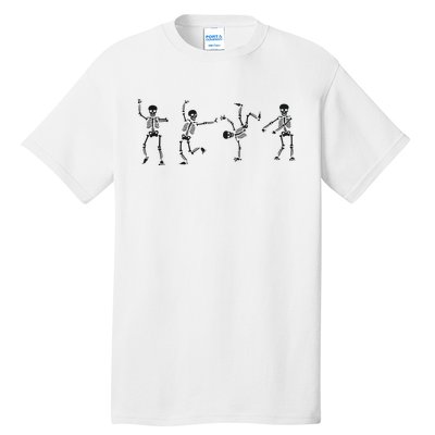 Dancing Skeleton Halloween Party Tall T-Shirt