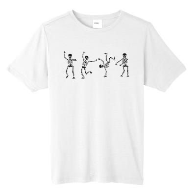 Dancing Skeleton Halloween Party Tall Fusion ChromaSoft Performance T-Shirt