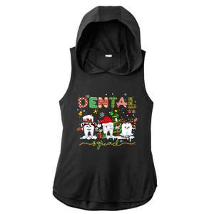 Dental Squad Halloween Thanksgiving Boos Crew Costume Gift Ladies PosiCharge Tri-Blend Wicking Draft Hoodie Tank