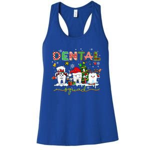 Dental Squad Halloween Thanksgiving Boos Crew Costume Gift Women's Racerback Tank