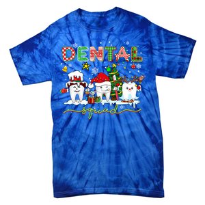 Dental Squad Halloween Thanksgiving Boos Crew Costume Gift Tie-Dye T-Shirt