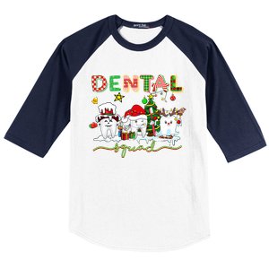 Dental Squad Halloween Thanksgiving Boos Crew Costume Gift Baseball Sleeve Shirt