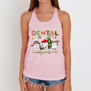 Dental Squad Halloween Thanksgiving Boos Crew Costume Gift Women's Knotted Racerback Tank