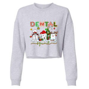 Dental Squad Halloween Thanksgiving Boos Crew Costume Gift Cropped Pullover Crew