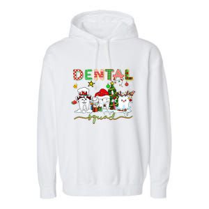 Dental Squad Halloween Thanksgiving Boos Crew Costume Gift Garment-Dyed Fleece Hoodie