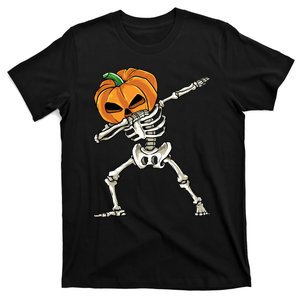 Dabbing Skeleton Halloween 2024 T-Shirt