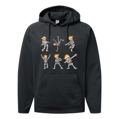 Dancing Skeleton Halloween Performance Fleece Hoodie