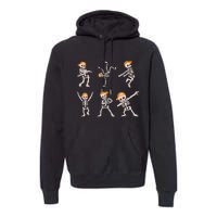 Dancing Skeleton Halloween Premium Hoodie