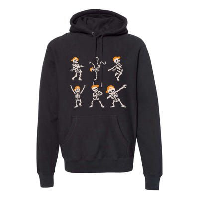 Dancing Skeleton Halloween Premium Hoodie