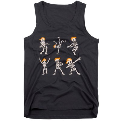 Dancing Skeleton Halloween Tank Top