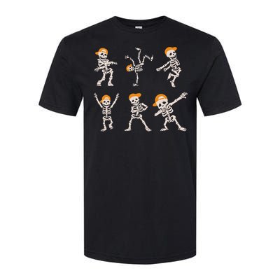 Dancing Skeleton Halloween Softstyle CVC T-Shirt