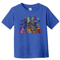 Dancing Skeleton Happy Hallothankmas Thanksgiving Xmas Gift Toddler T-Shirt