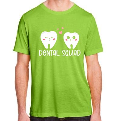 Dental Squad Happy Valentines Day Dental Life Cute Teeth Gift Adult ChromaSoft Performance T-Shirt