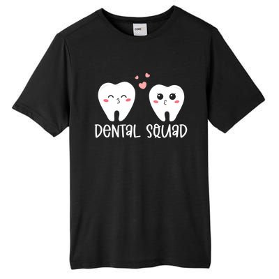 Dental Squad Happy Valentines Day Dental Life Cute Teeth Gift Tall Fusion ChromaSoft Performance T-Shirt