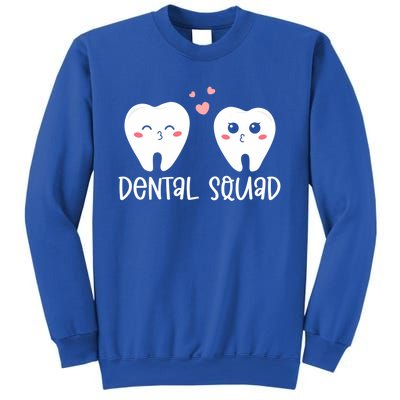 Dental Squad Happy Valentines Day Dental Life Cute Teeth Gift Sweatshirt