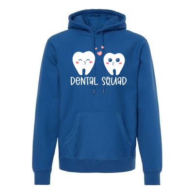 Dental Squad Happy Valentines Day Dental Life Cute Teeth Gift Premium Hoodie