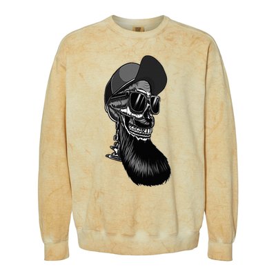 Don’T Skull Head Colorblast Crewneck Sweatshirt