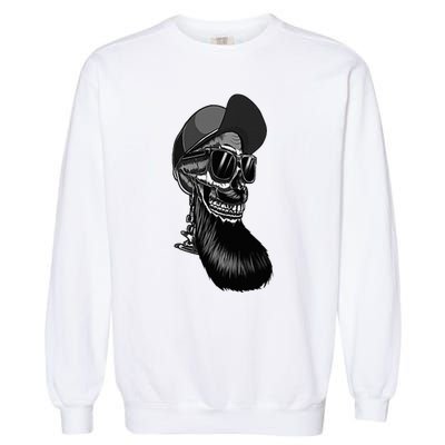 Don’T Skull Head Garment-Dyed Sweatshirt