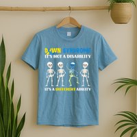 Down Syndrome It'S Not A Disability It'S A Different Ability T-Shirt