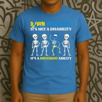 Down Syndrome It'S Not A Disability It'S A Different Ability T-Shirt