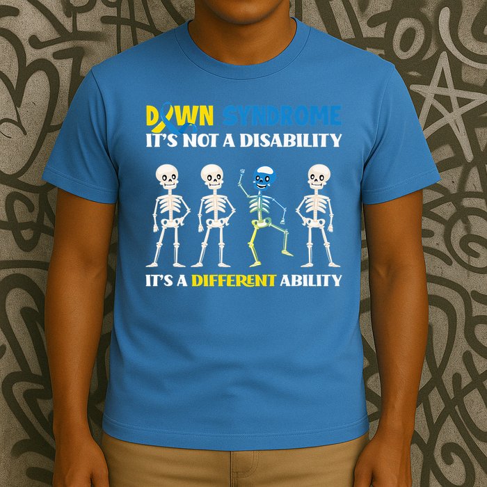 Down Syndrome It'S Not A Disability It'S A Different Ability T-Shirt