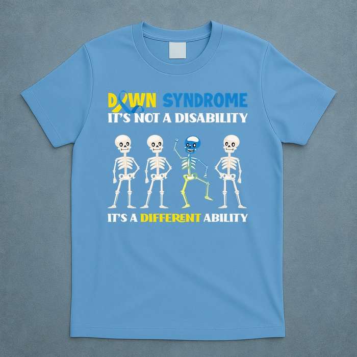 Down Syndrome It'S Not A Disability It'S A Different Ability T-Shirt
