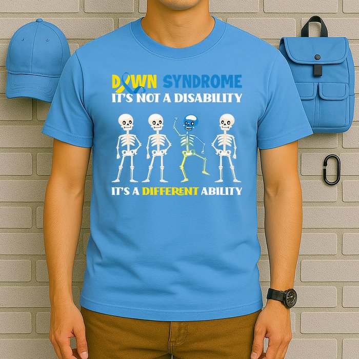 Down Syndrome It'S Not A Disability It'S A Different Ability T-Shirt