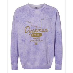 Dyckman Street Inwood Manhattan Colorblast Crewneck Sweatshirt