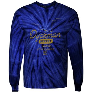 Dyckman Street Inwood Manhattan Tie-Dye Long Sleeve Shirt