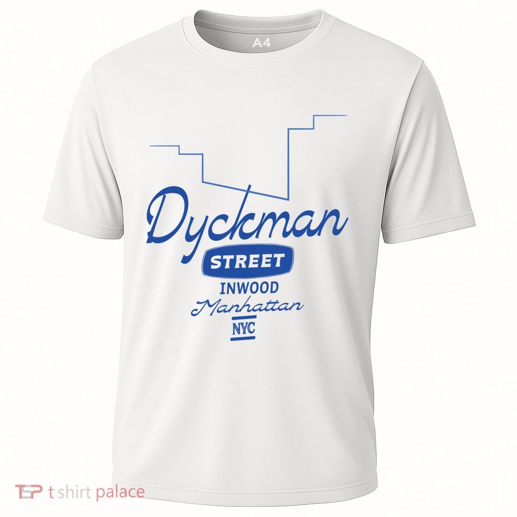 Dyckman Street Inwood Manhattan Cooling Performance Crew T-Shirt