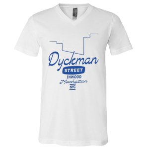 Dyckman Street Inwood Manhattan V-Neck T-Shirt