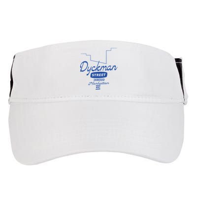 Dyckman Street Inwood Manhattan Adult Drive Performance Visor