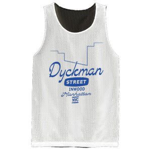 Dyckman Street Inwood Manhattan Mesh Reversible Basketball Jersey Tank