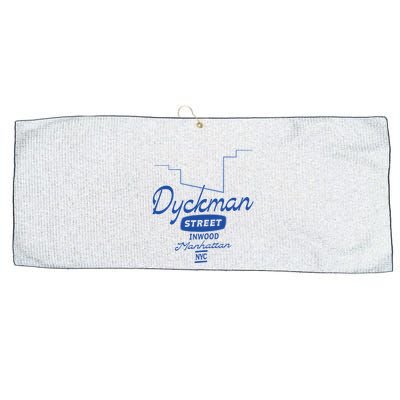 Dyckman Street Inwood Manhattan Large Microfiber Waffle Golf Towel