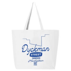 Dyckman Street Inwood Manhattan 25L Jumbo Tote