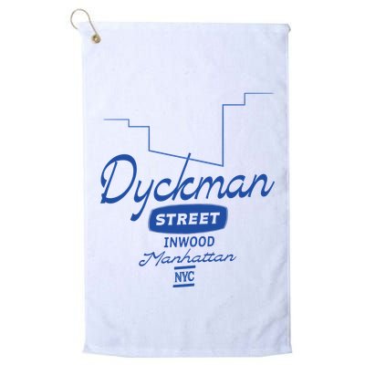 Dyckman Street Inwood Manhattan Golf Towel